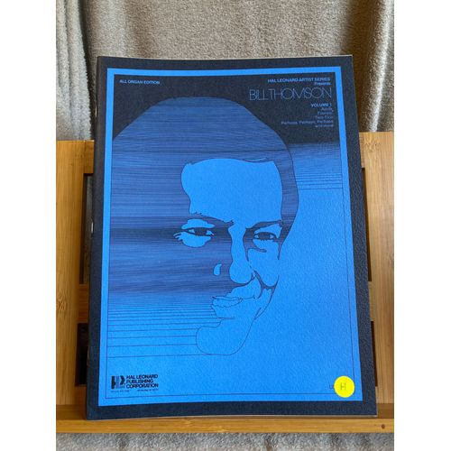 Bill Thomson Vol. 1 Partition Orgue Jazz All Organ Éditions Hal Léonard 1976
