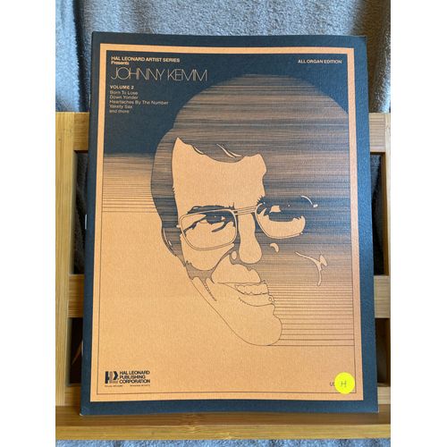 Johnny Kemm Vol. 2 Partition Orgue Jazz All Organ Éditions Hal Léonard 1975