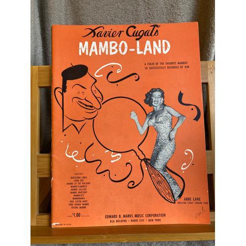 Xavier Cugat's Mambo-Land Partition Piano
