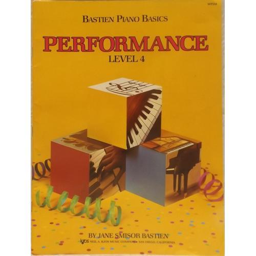 Performance - Level 4