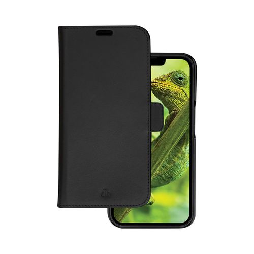 Étui Pour Iphone 14 Pro Folio 2 En 1 Modèle Lynge En Cuir Avec Porte-Cartes Dbramante1928noir