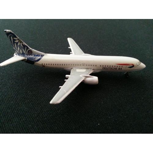 Maquette Avion B 737-300 Deutsche Ba En Métal Au 1/ 600e - Schabak -Schabak