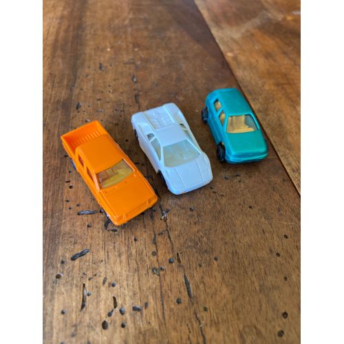 Lot De 3 Voiture New Ray Échelle 1/86 Sans Boite-New Ray
