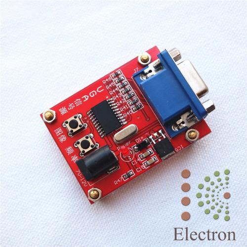 Outils réparation d'affichage cristaux liquides VGA LCD générateur Signal LCD testeur d'affichage Source Signal d'essai 7-12V puissance Nipseyteko