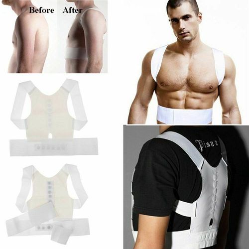 Correcteur De Posture Réglable Pour Hommes Et Femmes, Thérapie Magnétique À La Mode, Façonne Le Corps, La Douleur Au Dos, Ceinture De Soutien Des Épaules