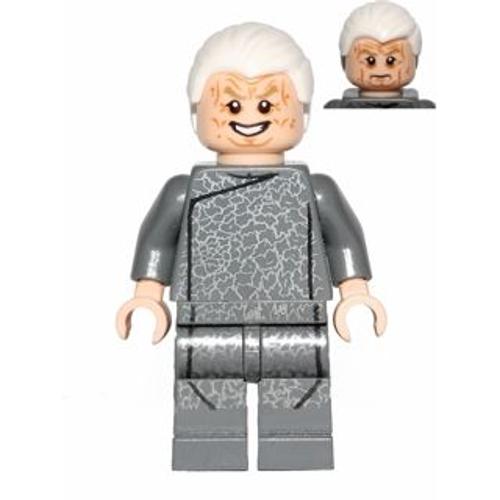 Lego Star Wars Episode 3 Chancellor Chancelier Palpatine - Episode 3 Dark Bluish Gray Outfit Sw0540 Du Set 75044