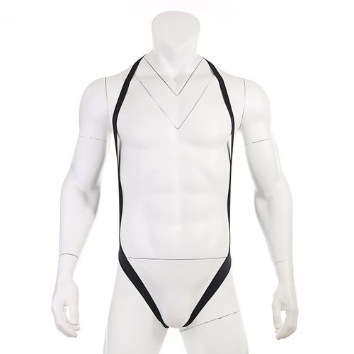 Sexy Hommes Bout Ouvert Body Lingerie Mankini Justaucorps Hommes Sexy Combinaison Lutte Sangle Costume Gay Shaper Exotique Combinaison