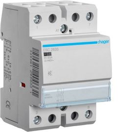 Hager ESC263S Contacteur Silencieux 63A, 2F, 230V