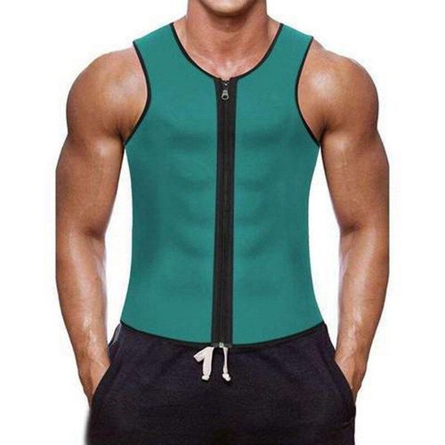 Hommes Sauna Gilet Entraînement Corps Shaper Abdomen Réduisant Shapewear Sueur Ceinture Formateur Ceinture Corset Débardeur Chemise Gros Brûlant
