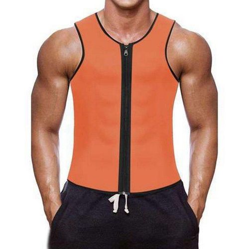 Hommes Sauna Gilet Entraînement Corps Shaper Abdomen Réduisant Shapewear Sueur Ceinture Formateur Ceinture Corset Débardeur Chemise Gros Brûlant