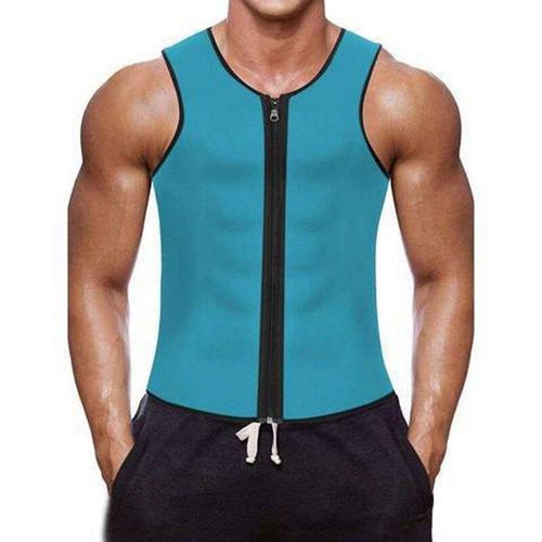 Hommes Sauna Gilet Entraînement Corps Shaper Abdomen Réduisant Shapewear Sueur Ceinture Formateur Ceinture Corset Débardeur Chemise Gros Brûlant