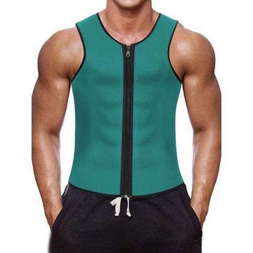 Hommes Sauna Gilet Entraînement Corps Shaper Abdomen Réduisant Shapewear Sueur Ceinture Formateur Ceinture Corset Débardeur Chemise Gros Brûlant