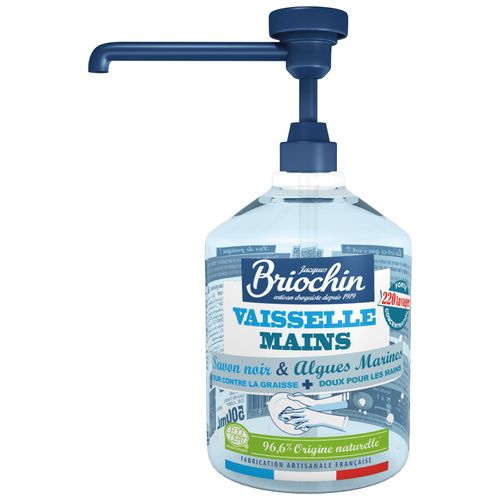Liquide vaisselle et main