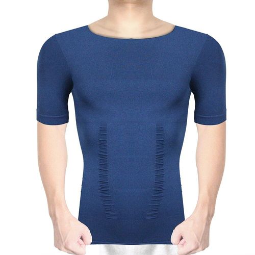 Gilet Amincissant Pour Hommes, Chemises De Compression, Façonnant Le Corps, T-Shirt De Gymnastique, Débardeur, Contrôle De L'abdomen, Sweat-Shirt De Sport