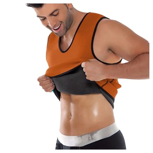 Hommes Corps Shaper Gilet Sweat Shapewear Débardeurs Shapers Fitness Perdre Du Poids Entraînement Sport Corset Gilet Sans Manches
