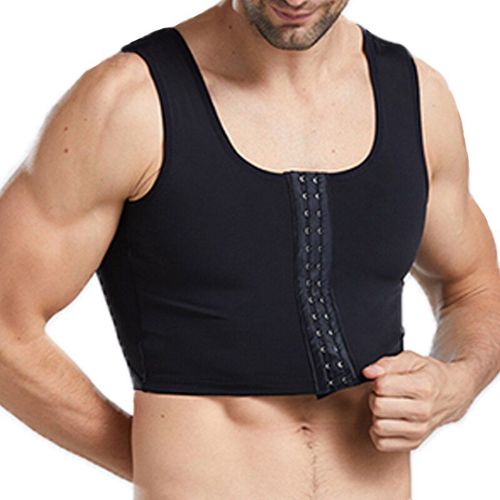 Soutien-Gorge De Contrôle De Poitrine Pour Homme, Gilet Façonnant La Poitrine, Hauts Sexy Pour Hommes, Correcteur De Posture, Compression De Chemise, Corset