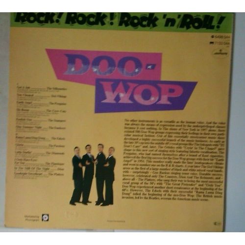 Rock! Rock! Rock'n Rool Doo-Wop Lp Vinyl Mercury 6498 044