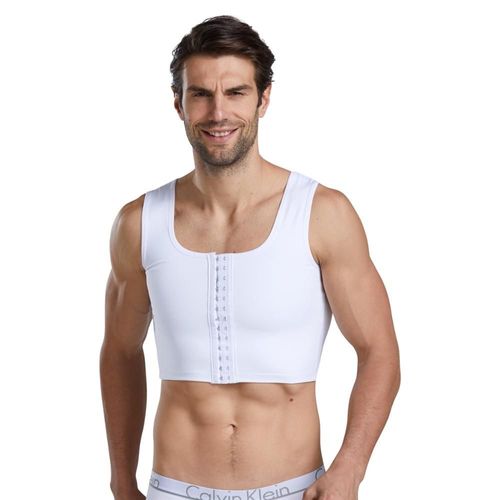 Corset Amincissant Pour Hommes, Compression De La Poitrine, Body Building, Hauts Sans Manches, Posture Correcte, Ms013
