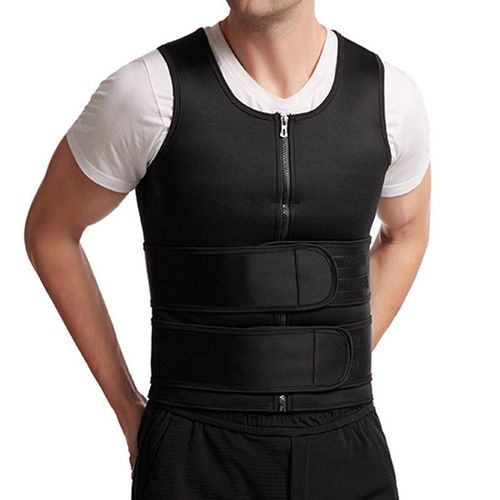 Corps Shaper Hommes Gilet Taille Formateur Ceinture Sweat Chemise Corset Haut Ceinture Formateur Shapers Minceur Shapewear Graisse Brûler Fitness