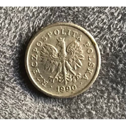 Pièce 10 Groszy Pologne 1990