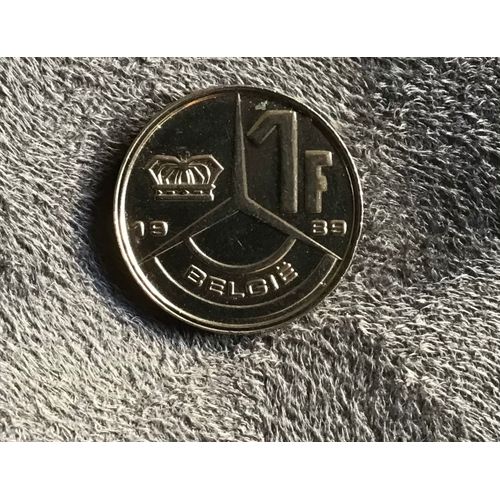 1 Franc Belge 1989 Baudouin Ier