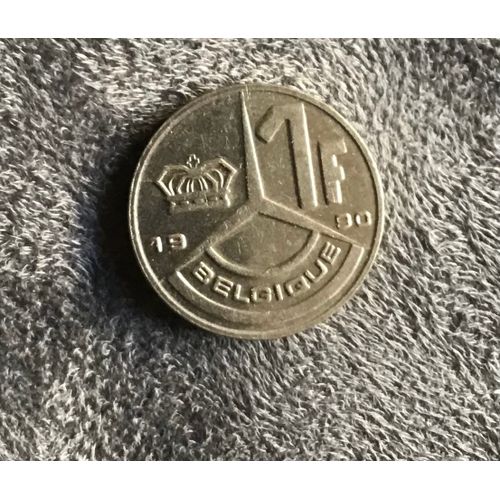 1 Franc Belge 1990 Baudouin Ier