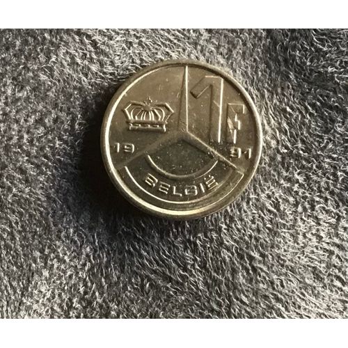1 Franc Belge 1991 Baudouin Ier