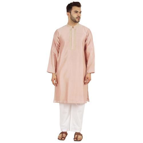 Atasi Kurta Brod Indien Pour Hommes Chemise Longue Ethnique Ethnique