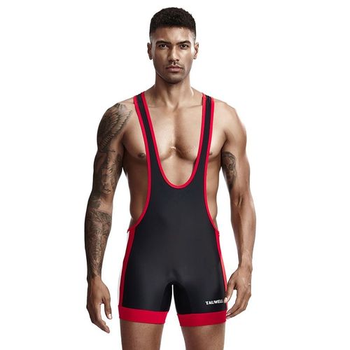 Maillot De Corps Sexy Pour Homme, Combinaison De Lutte, Lingerie