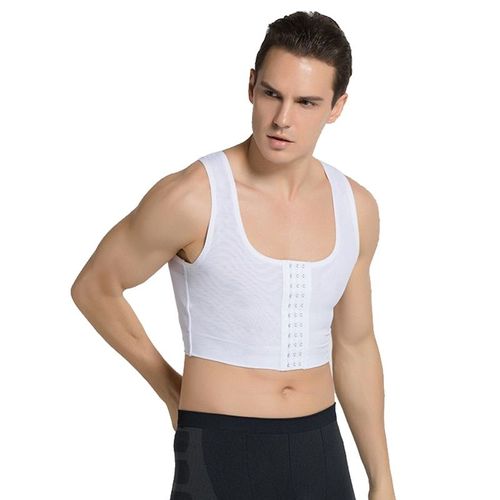 Gilet Remodelant La Poitrine Pour Homme, Soutien-Gorge Sexy, Correcteur De Posture, Compression Du Dos, Corset