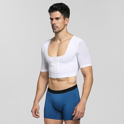 Gilet Remodelant La Poitrine Pour Homme, Soutien-Gorge Sexy, Correcteur De Posture, Compression Du Dos, Corset