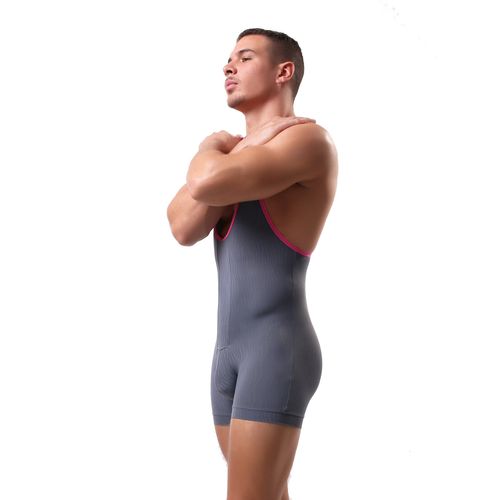 Body Sexy Pour Hommes, Sous-Vêtements Façonnés, Vêtements De Sommeil, Justaucorps Pour Hommes F2001