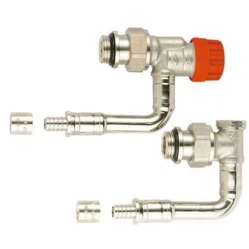 Kit robinetterie thermostatique bitube - simple panneau - PER 12 mm COMAP