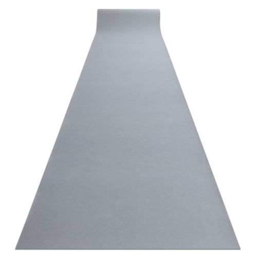 100x700 Cm Tapis De Couloir Antidérapant Rumba Couleur Unique Gris 100 Cm