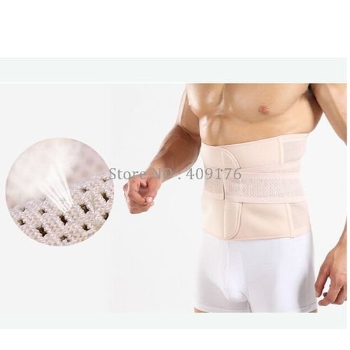 Hommes Sueur Ceinture Minceur Ceinture Abdominale Taille Cinchers Dos Posture Correcteur Ajustement Corps Formateur Bande Os Soutien Corps Prayger