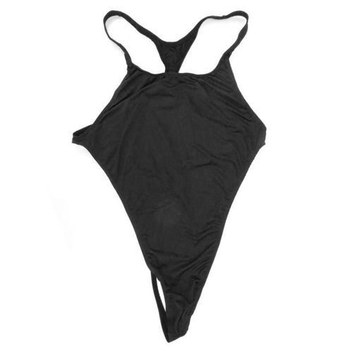 Maillot De Course Élastique Pour Hommes, G828b, String, Taille Haute, Dos, Spandex