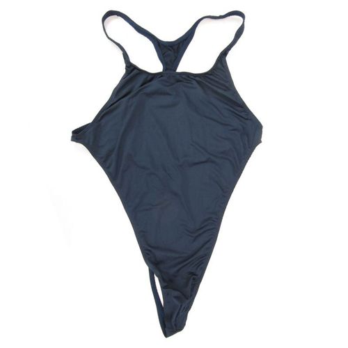 Maillot De Course Élastique Pour Hommes, G828b, String, Taille Haute, Dos, Spandex