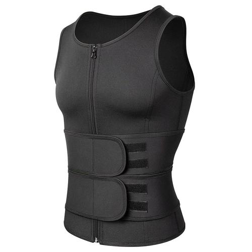 Corset De Sauna Pour Hommes, Sous-Vêtement Amincissant, Perte De Poids, Chemise D'entraînement, Brûleur De Graisse