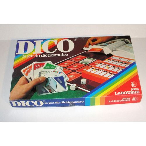 Le Jeu Du Dictionnaire Dico Larousse - Jeu De Societe Vintage 1982
