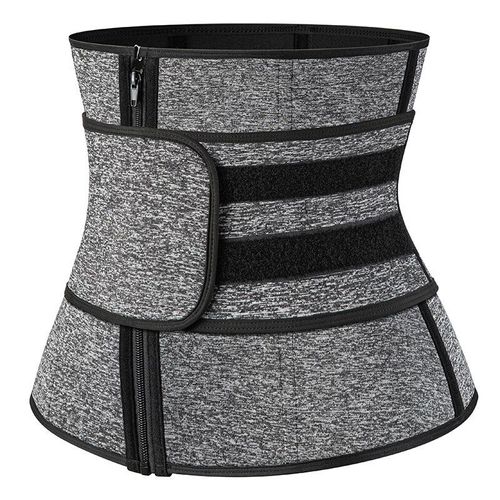 Hommes Corps Shaper Néoprène Sauna Entraînement Taille Formateur Ceinture Pour Perte De Poids Sueur Ventre Ceinture Avec Double Sangles Shapewear