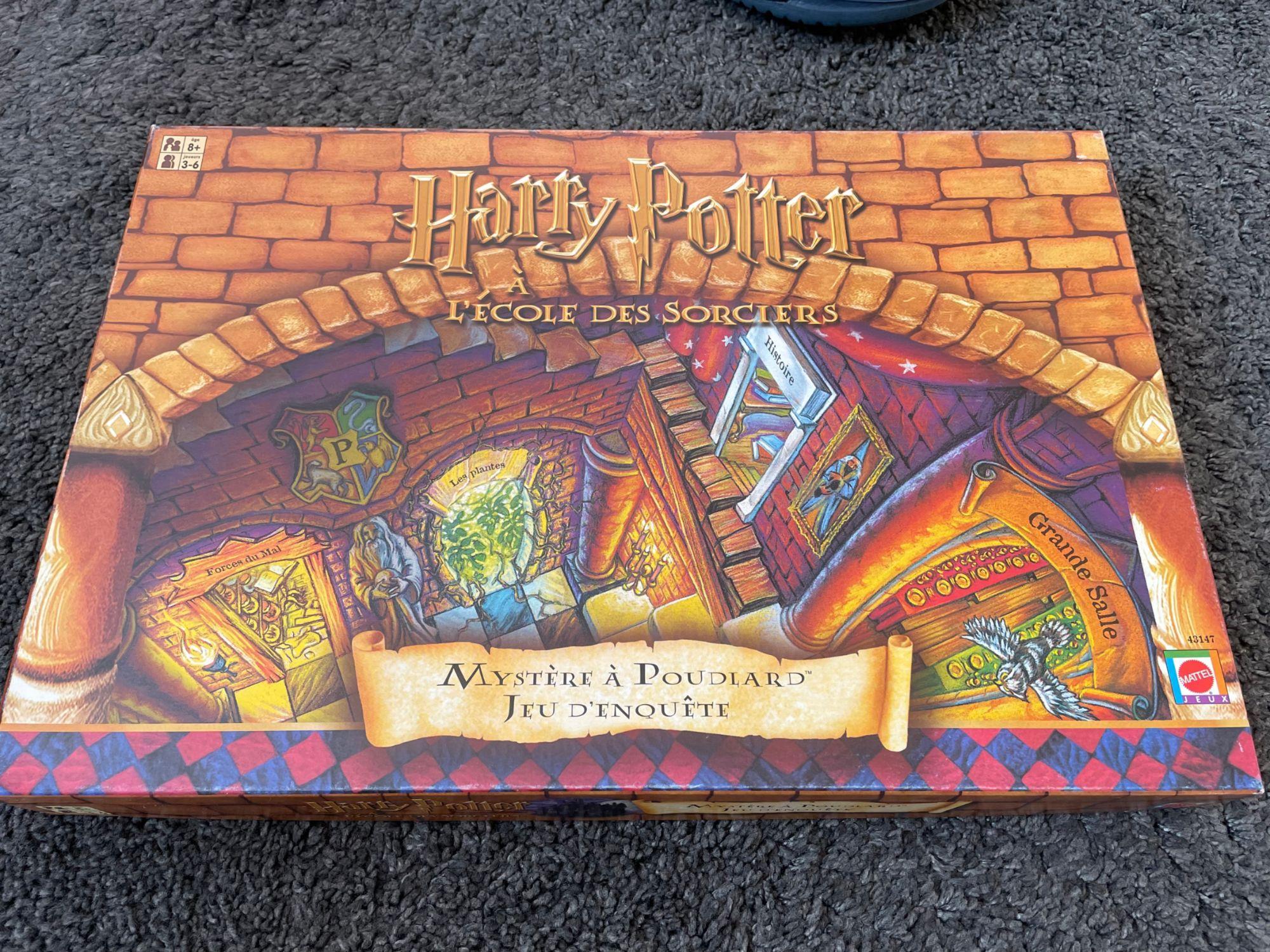 harry potter a l'ecole des sorciers mystere a poudlard jeu d'enquete mattel