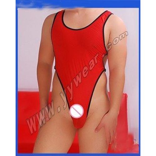 Sous-Vêtements Couple Serré Sexy Siamois Glace Soie T Entrejambe Pièce Hommes Sous-Vêtements Gay Jockstrap Gay Sous-Vêtements