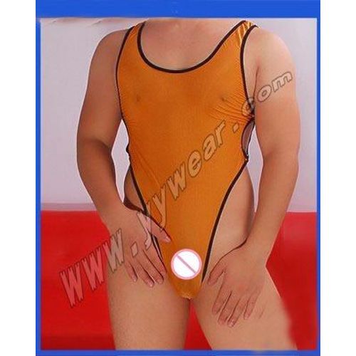 Sous-Vêtements Couple Serré Sexy Siamois Glace Soie T Entrejambe Pièce Hommes Sous-Vêtements Gay Jockstrap Gay Sous-Vêtements