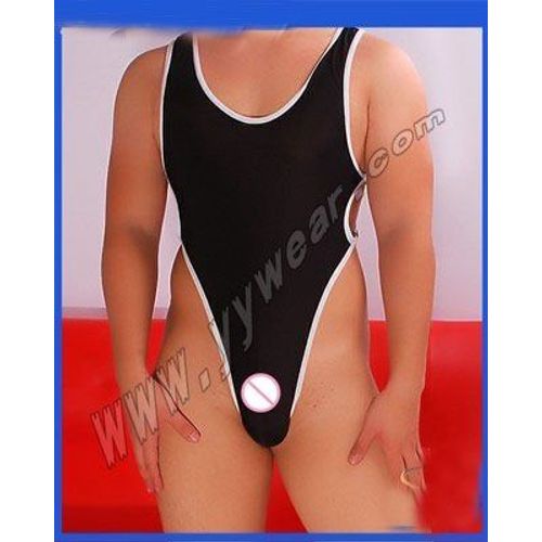 Sous-Vêtements Couple Serré Sexy Siamois Glace Soie T Entrejambe Pièce Hommes Sous-Vêtements Gay Jockstrap Gay Sous-Vêtements