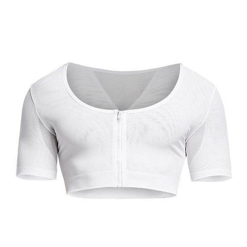 Nouveau Shaper Hommes Sous-Vêtements Corps Shapers Contrôle Corset Fermeture Éclair Minceur Poitrine Gynécologie Hauts Blanc Noir Prayger