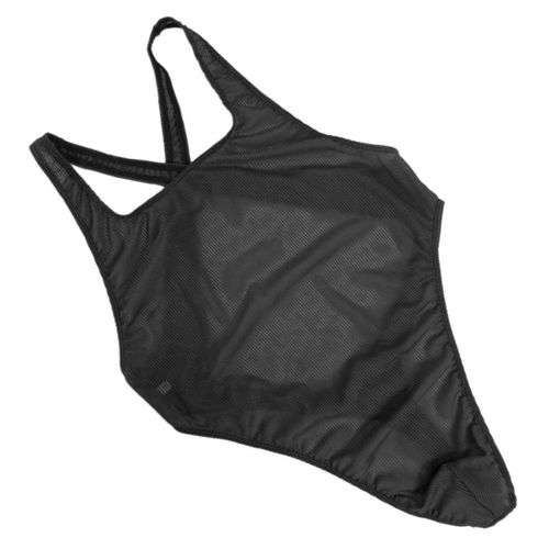 Body En Nylon Et Spandex Pour Homme, Justaucorps À Rayures Semi-Transparentes Et Extensibles, Taille Haute, Dos Croisé, G728q