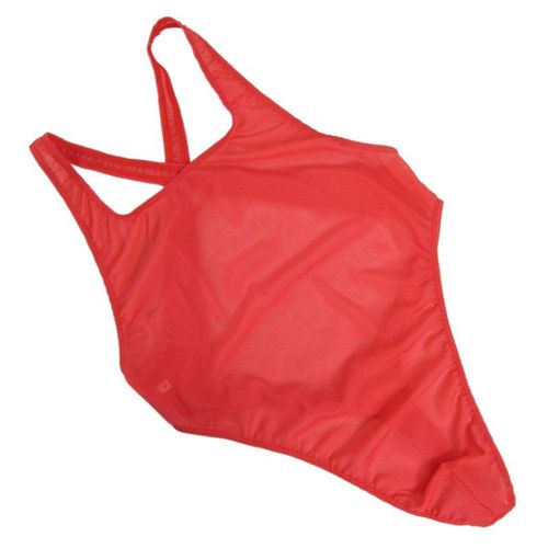 Body En Nylon Et Spandex Pour Homme, Justaucorps À Rayures Semi-Transparentes Et Extensibles, Taille Haute, Dos Croisé, G728q