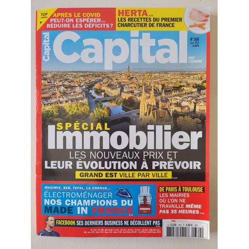 Capital N° 360 : Special Immobilier Grand Est