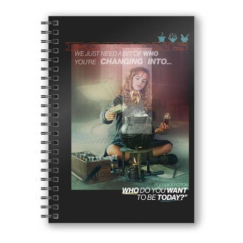 Harry Potter Cahier Effet 3d Hermione Potion