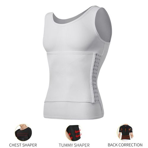 Gilet Amincissant Pour Homme, Gilet Abs, Chemises De Compression